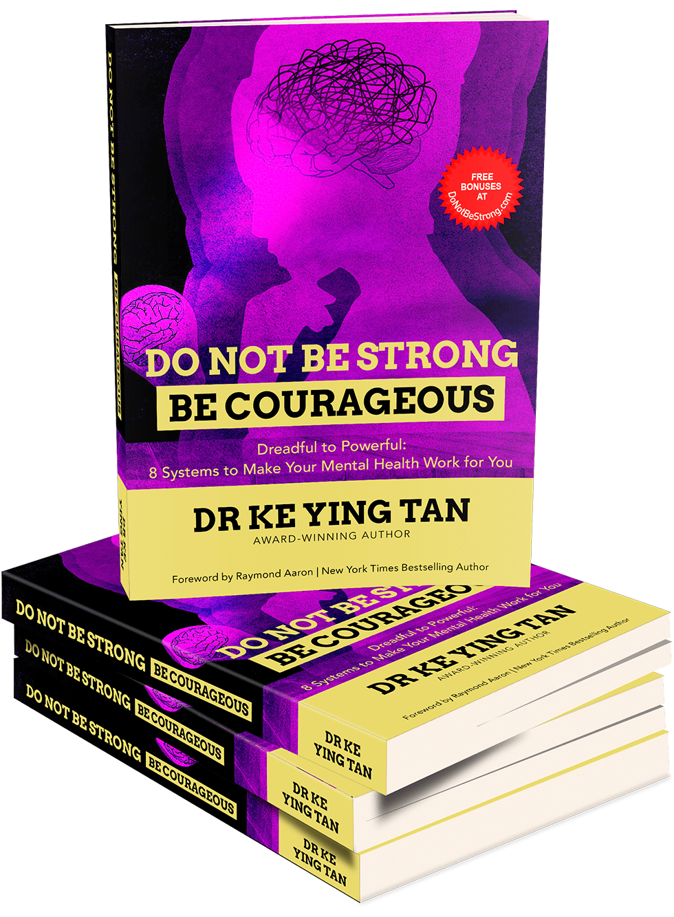 Do Not Be Stronge, Be Corageous - Book Cover